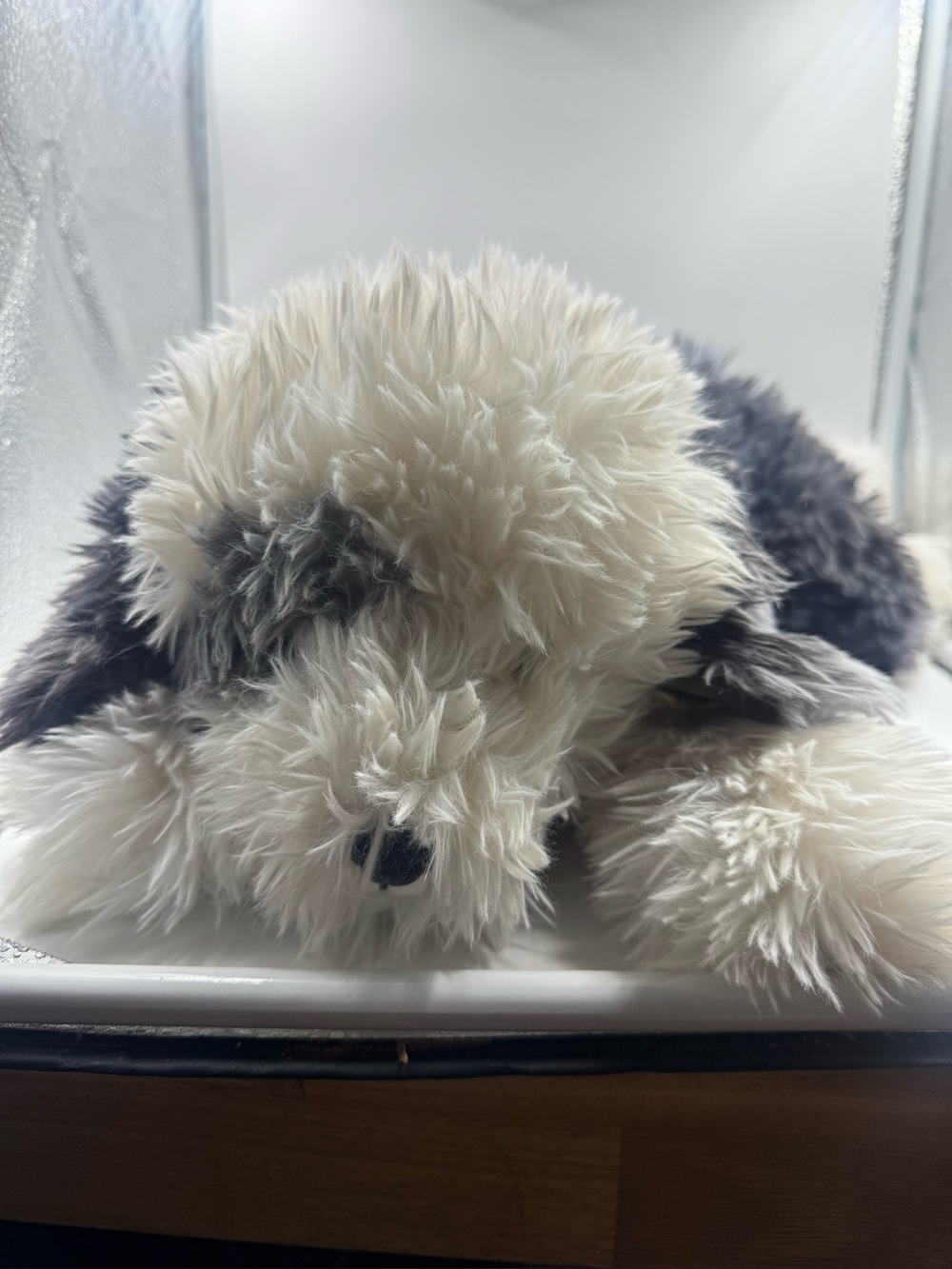 FAO SCHWARZ ADOPT A PET DUKE THE SHEEPADOODLE DOG 20”